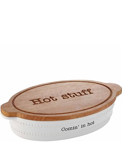 Mud Pie Harvest Baker with Trivet