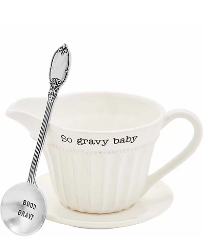 Mud Pie Gravy Boat Set