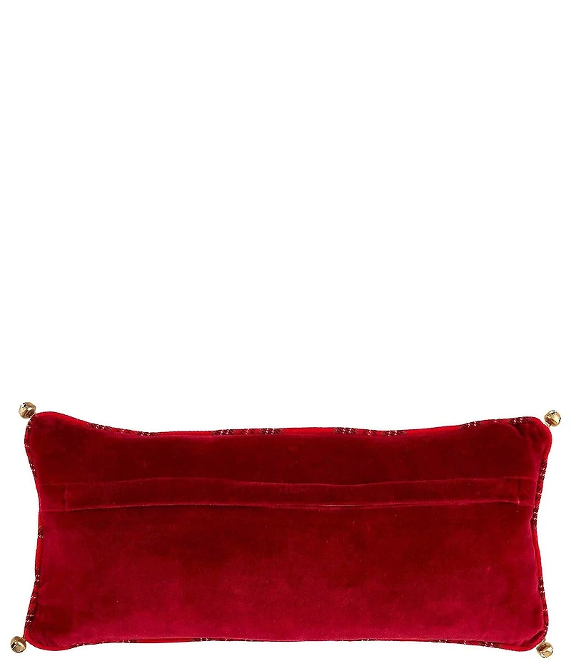 Mud Pie Holiday Collection Christmas is Better with a Dog Hooked Wool Pillow