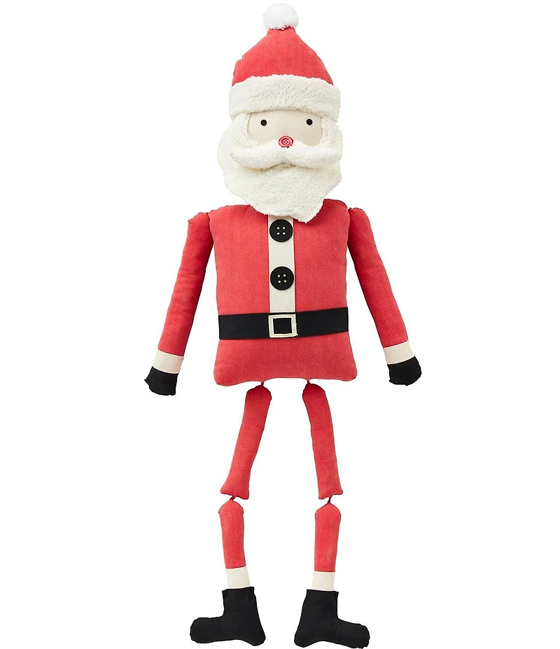 Mud Pie Holiday Collection Stuffed Santa Sitter
