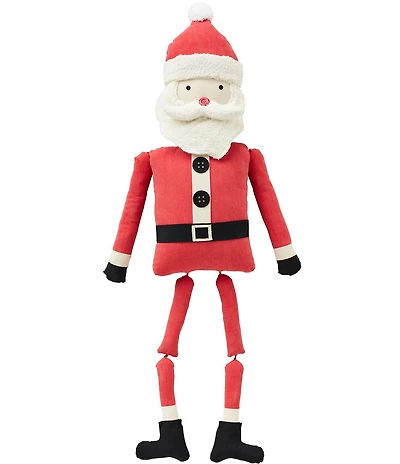 Mud Pie Holiday Collection Stuffed Santa Sitter