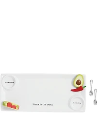 Mud Pie Icon Fiesta Platter Set