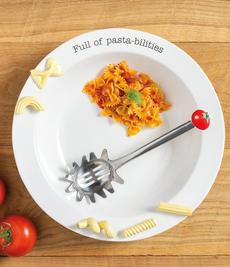 Mud Pie Icon Pasta Serving Dish Set