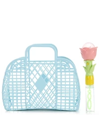 Mud Pie Kids Jelly Tote Bubbles 2-Piece Set