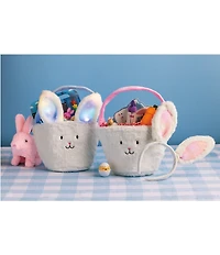 Mud Pie Kids Light Up Bunny Ears + Easter Basket