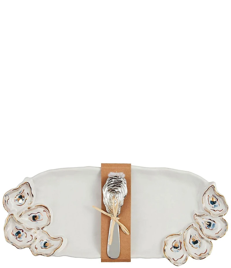 Mud Pie Layered Oyster Hostess Set
