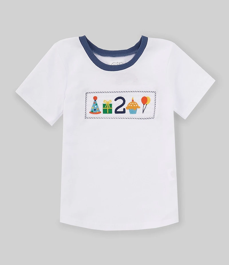 Mud Pie Little Boys Short-Sleeve 2nd Birthday T-Shirt