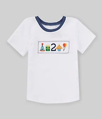 Mud Pie Little Boys Short-Sleeve 2nd Birthday T-Shirt