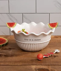 Mud Pie One In A Melon Bowl Set