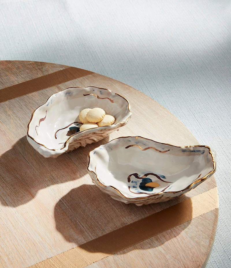 Mud Pie Oyster Tidbit Set