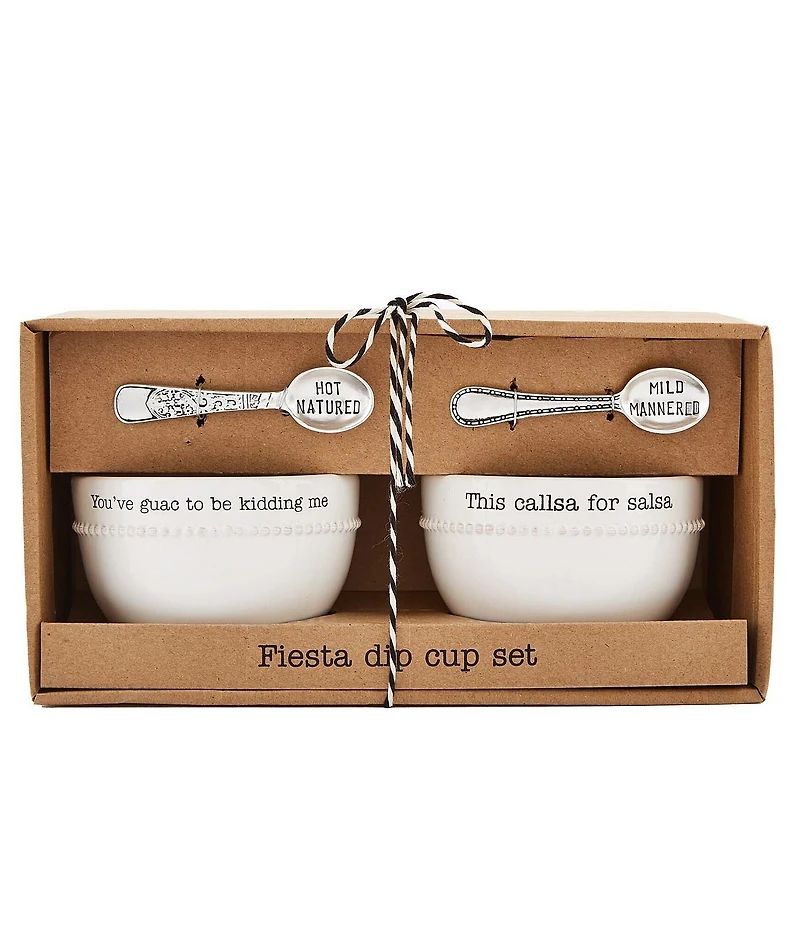 Mud Pie 4-Piece Salsa and Guac Set
