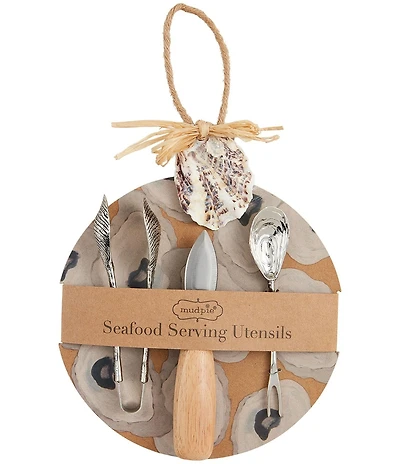 Mud Pie Seafood Utensils Set