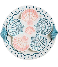 Mud Pie Seashell Nested Platter Set