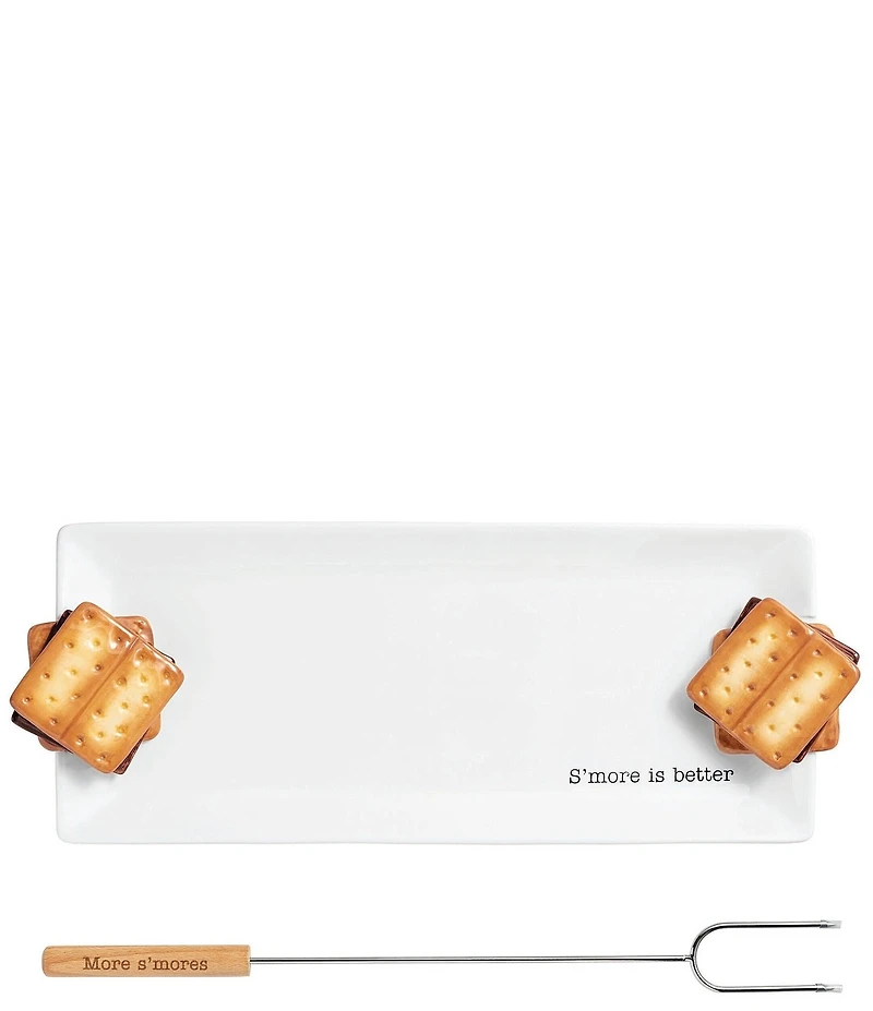 Mud Pie S'more Is Better Tray Set