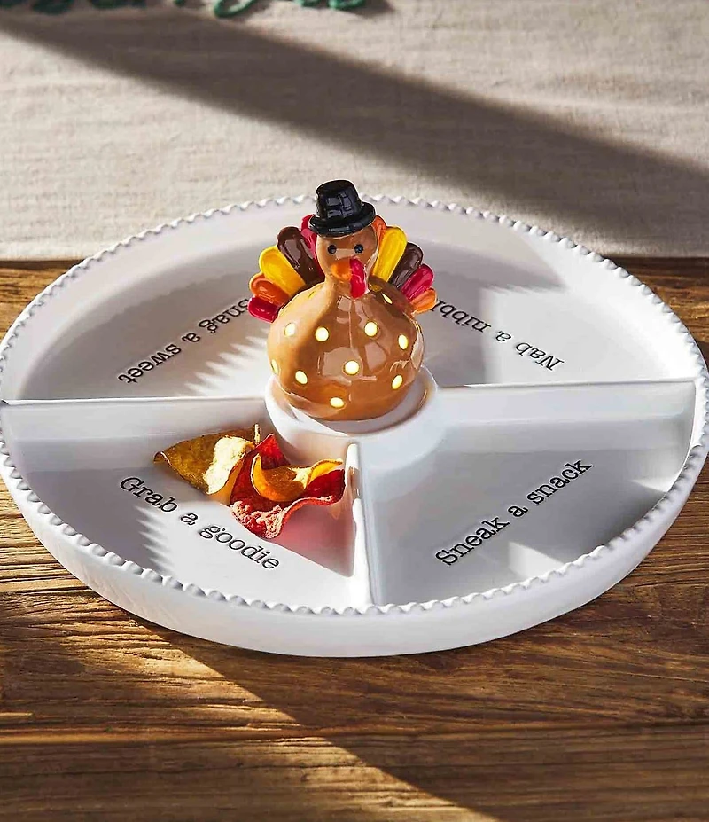 Mud Pie Thanksgiving Light Up Turkey Sitter