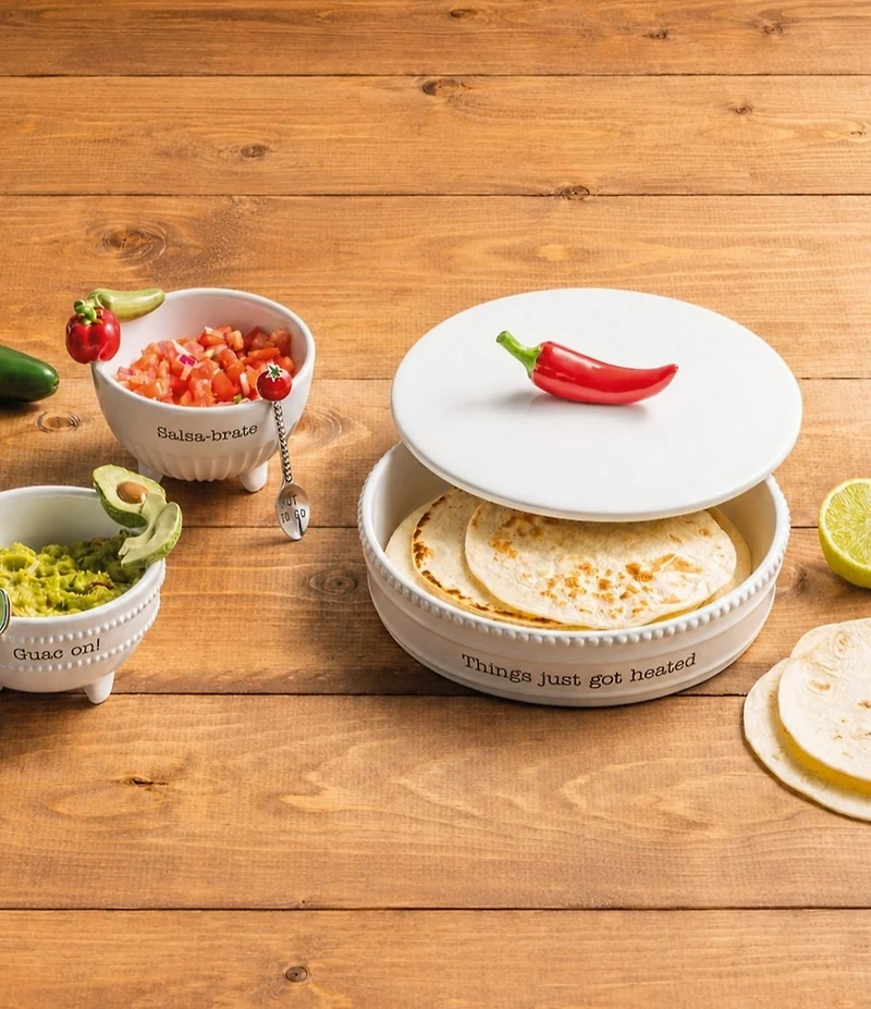Mud Pie Tortilla Warmer Set