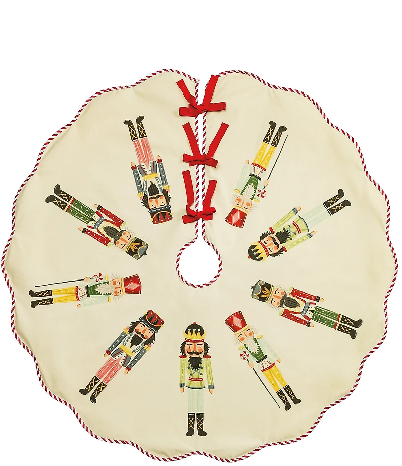 Mud Pie Winter Wonderland Nutcracker Christmas Tree Skirt
