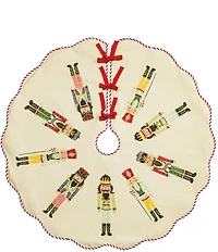 Mud Pie Winter Wonderland Nutcracker Christmas Tree Skirt