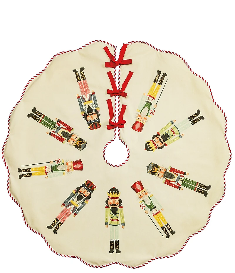 Mud Pie Winter Wonderland Nutcracker Christmas Tree Skirt