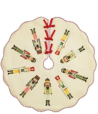 Mud Pie Winter Wonderland Nutcracker Christmas Tree Skirt