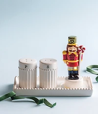 Mud Pie Winter Wonderland Nutcracker LED Sitter