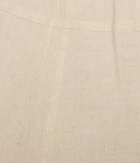 Multiples Plus Size Textured Slub Woven Straight Leg Elastic Drawstring Waist Pull-On Pants
