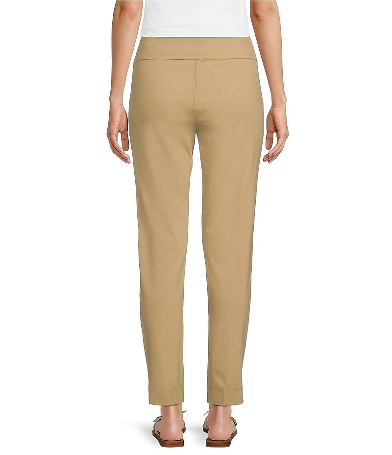 Slimsation® by Multiples Relaxed Tapered Leg Tummy Control Pull-On Ankle Pants