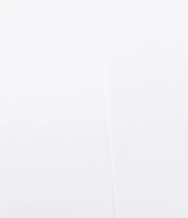 Multiples Solid 4-Way Stretch Ponte Elastic No-Waist Pintuck Pull-On Ankle Pants