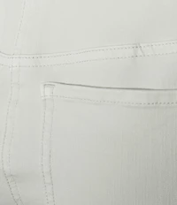Multiples Solid Garment Dyed 4-Way Stretch Pull-On Crop Pants