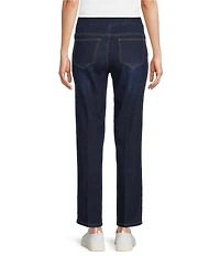 Multiples Stretch Relaxed Pull-On Ankle Jeans
