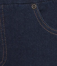 Multiples Stretch Relaxed Pull-On Ankle Jeans