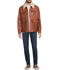 Murano 4-Pocket Lambskin Hipster Jacket
