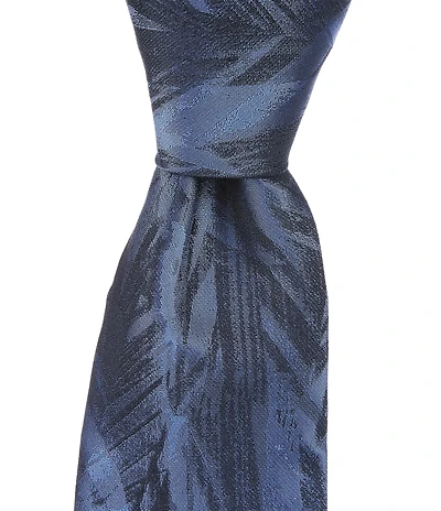 Murano Abstract Botanical 2 3/4#double; Silk Tie