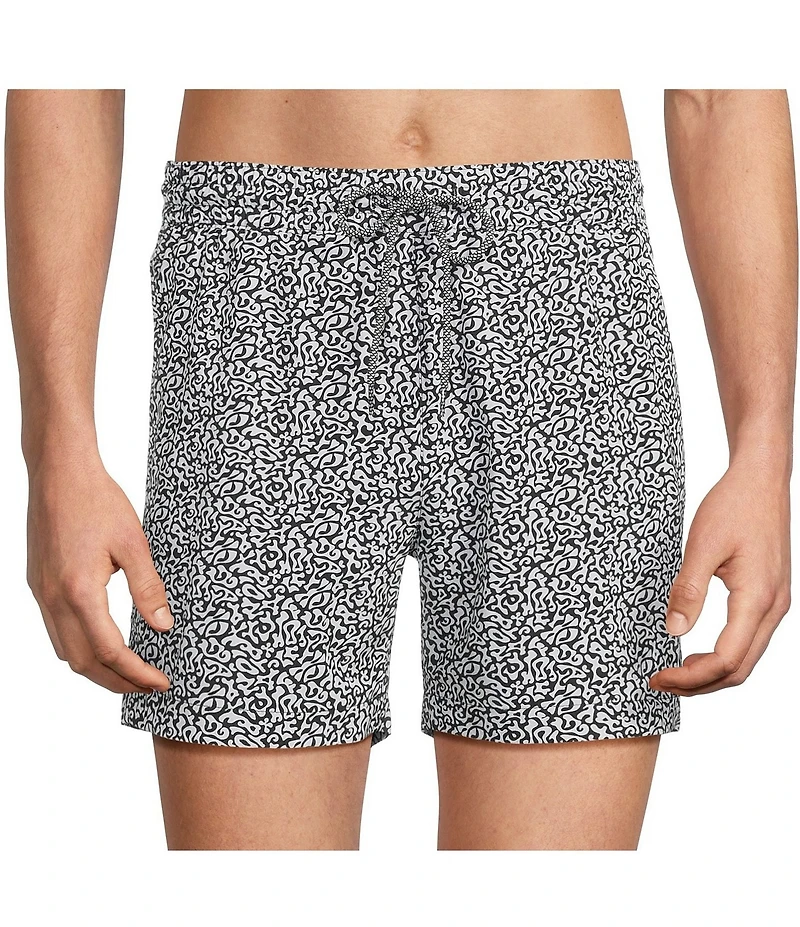 Murano Abstract Mini 5#double; Swim Trunks