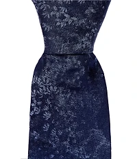 Murano Airbrush Floral Print 2 3/4#double; Silk-Blend Tie