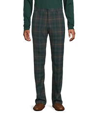 Murano Alex Slim Fit Flat Front Plaid Suit Separates Dress Pants
