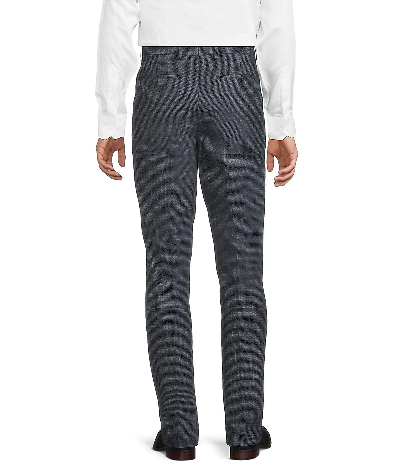 Murano Alex Slim Fit Flat Front Plaid Suit Separates Dress Pants