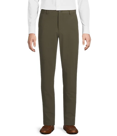 Murano Alex Slim Fit Performance Stretch Flat Front Chino Knit Pants