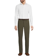 Murano Alex Slim Fit Performance Stretch Flat Front Chino Knit Pants