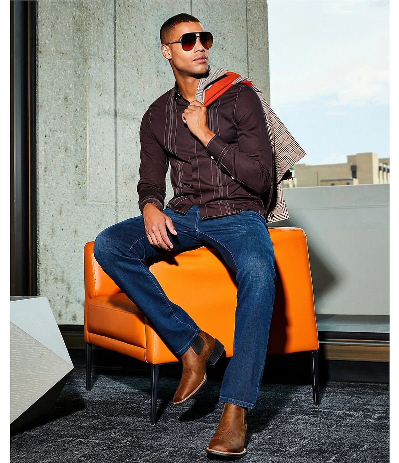 Murano Alex Slim-Fit Premium Medium Wash Denim Skinny Jeans