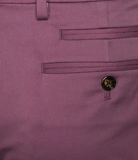 Murano Alex Slim Fit Sateen Suit Separates Plum Dress Pants