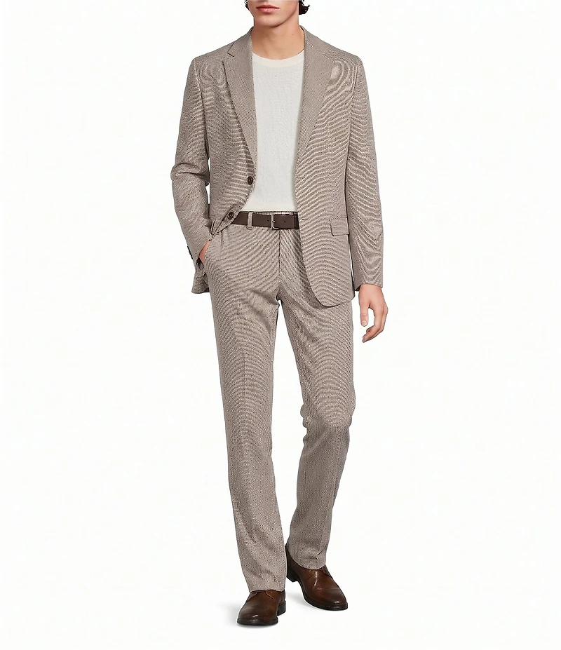 Murano Alex Slim Fit Textured Suit Separates Dress Pants