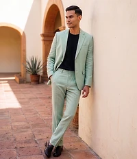 Murano Alex Slim Fit Textured Suit Separates Dress Pants