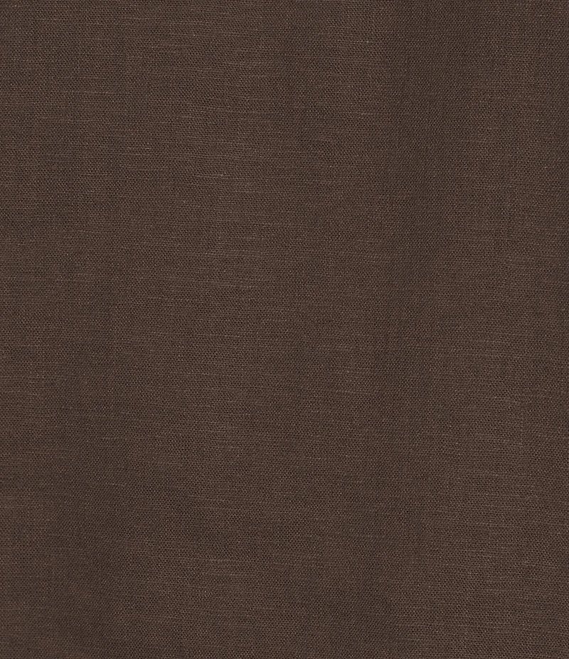 Murano Baird McNutt Linen Classic Fit Mandarin Collar Long Sleeve Woven Shirt