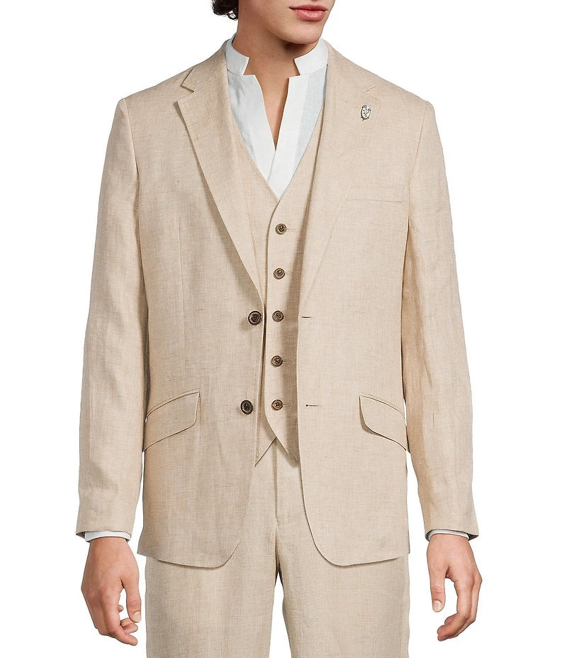 Murano Baird McNutt Linen Classic Fit Suit Separates Jacket