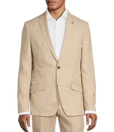 Murano Baird McNutt Linen Classic Fit Suit Separates Jacket