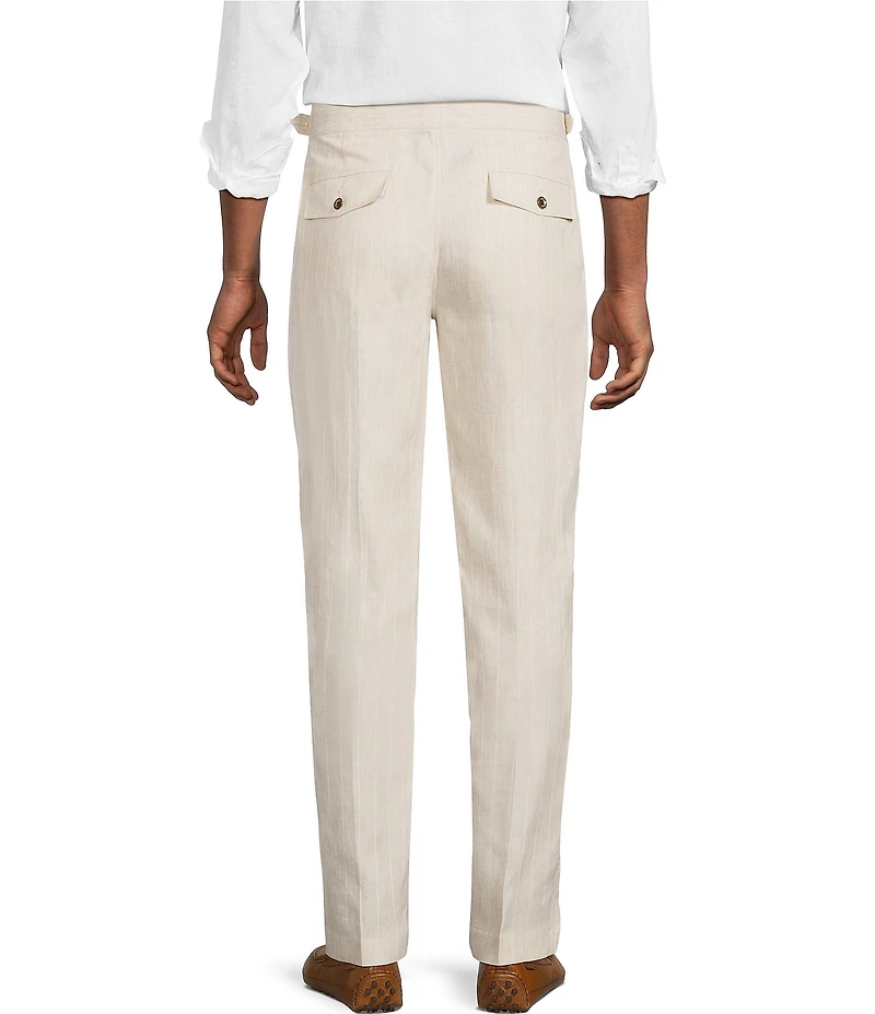 Murano Baird McNutt Linen Lucas Gurkha Suit Separates Pants