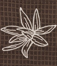 Murano Baird McNutt Linen Pocket Embroidery Short Sleeve Woven Camp Shirt