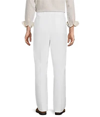 Murano Baird McNutt Linen Relaxed Fit Flat Front Suit Separates Pants