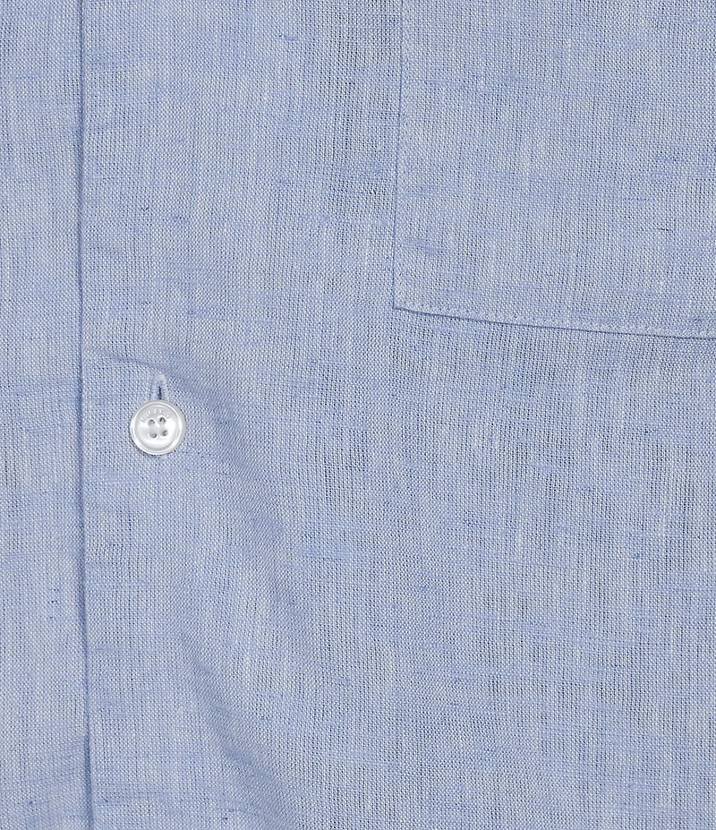 Murano Baird McNutt Linen Short Sleeve Woven Camp Shirt